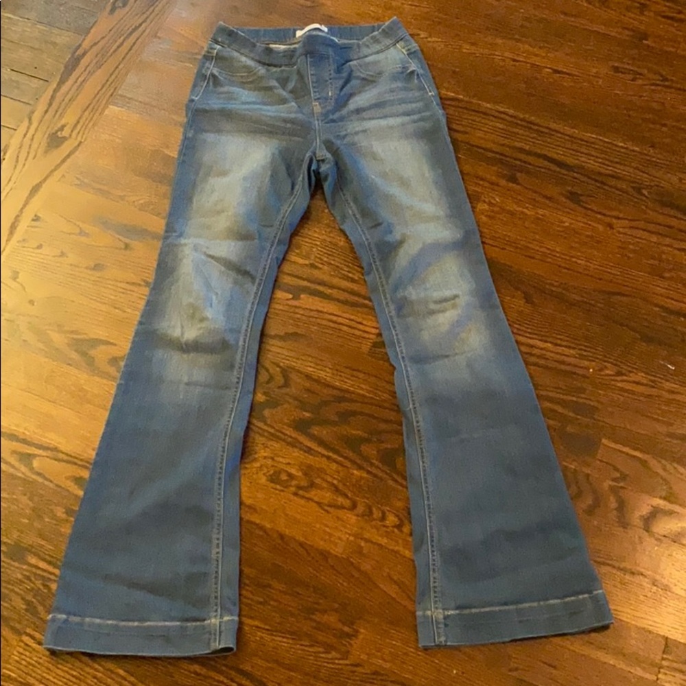 Skinny bootcut jeans